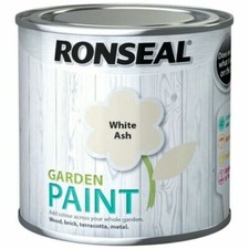 Ronseal Outdoor Garden Paint - For Exterior Wood Metal Stone Brick 750ML