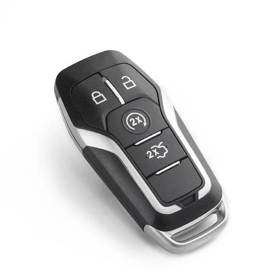 4 Buttons Flip Keyless Entry Remote Folding Key Fob Shell For Ford Mustang 13-16 - Image 2 of 4