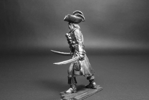 Tin toy soldiers,Edward Teach "Blackbeard".gift,decor,handmade - Bild 4 von 5
