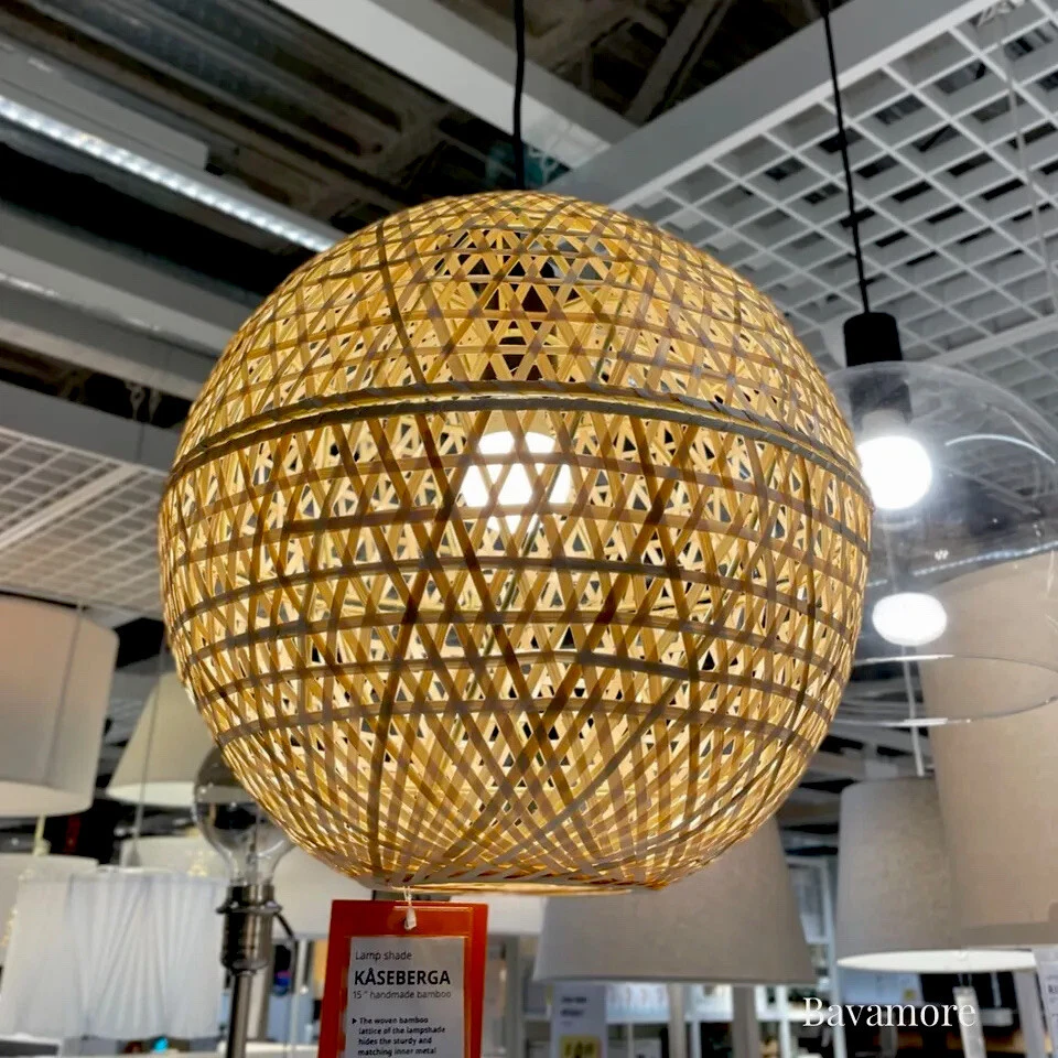 Bamboo outlet light ikea