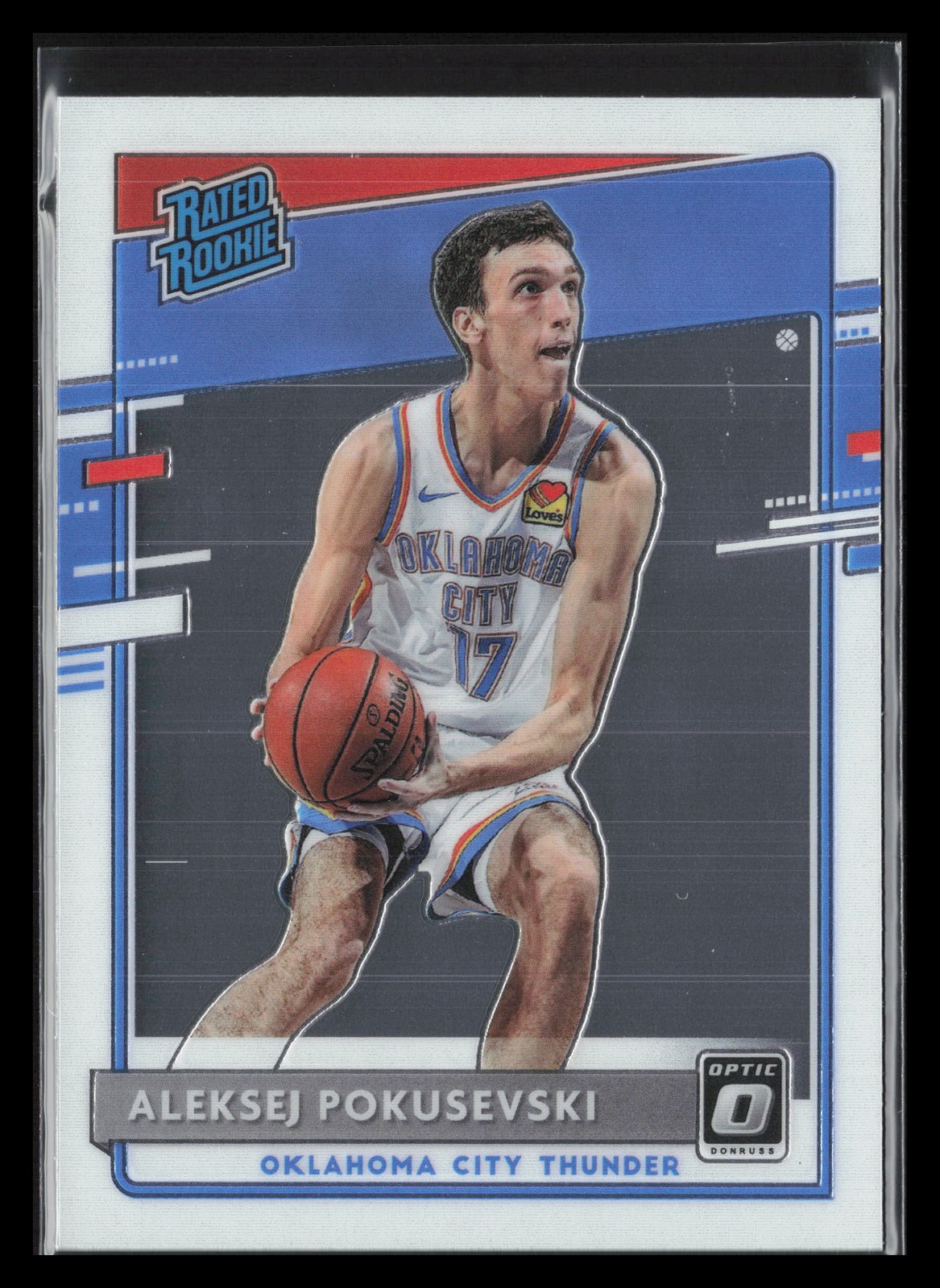 2020 Donruss Optic Aleksej Pokusevski Rated Rookie #167 RC