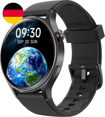 Smartwatch Herren Rund Mit Telefonfunktion- 1.32'' AMOLED Display, Fitnessuhr Mit