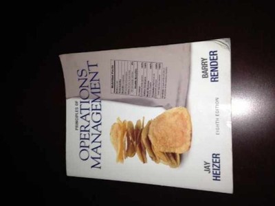 Principles of Operations - Paperback, by Heizer Jay; Render - Acceptable