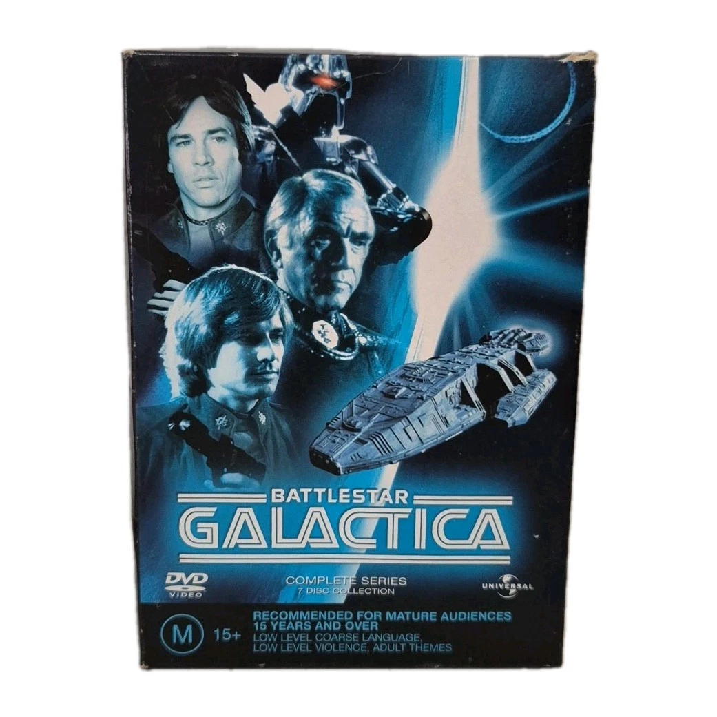 1978 Battlestar Galactica TV Complete Series Box Set DVDs & Blu