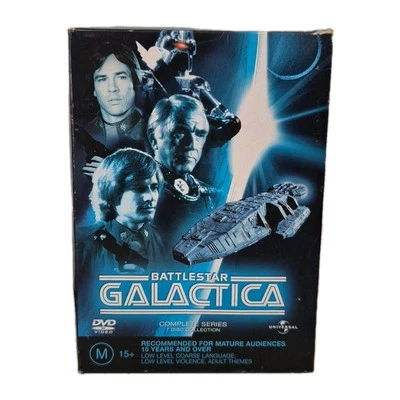 1978 Battlestar Galactica TV Complete Series Box Set DVDs & Blu