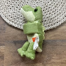Wild Republic Green Alligator Plush Hugger 6  Slap Bracelet