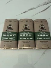 3 Pac-Dr. Squatch Odor squatching deodorant (Sierra Storm)
