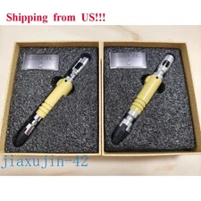 US!! Replica NAWYA Doctor Who 9th Metal Sonic Screwdriver LED Scalable Xmas Gift