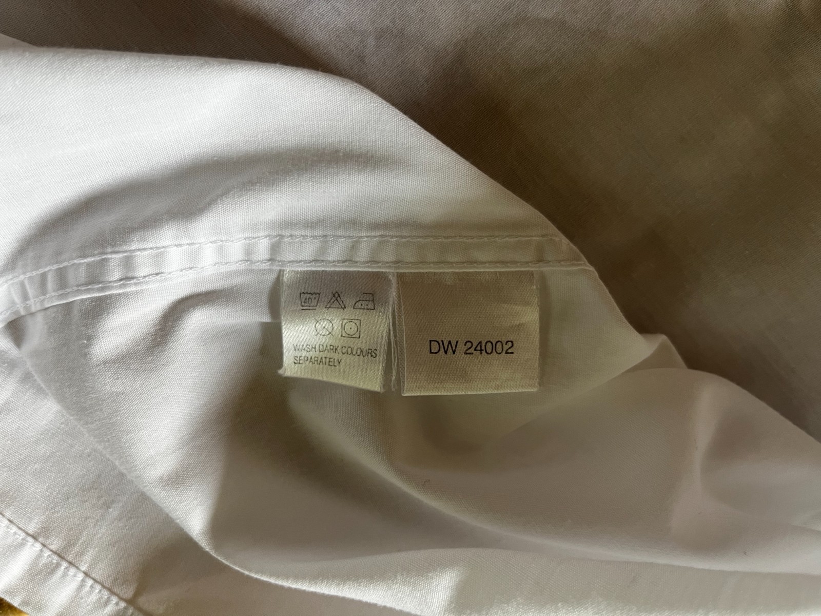 Camicia Yves Saint Laurent Pour Homme taglia XL (L) bianca dandy mod YSL