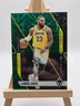 2023-24 Panini Phoenix LeBron James Fade to Black Green Lazer /175 Lakers