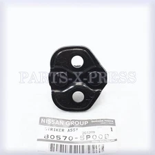 GENUINE OEM NISSAN INFINITI G20 Q45 QX4 DOOR LOCK STRIKER PLATE ASSY 80570-5P00B