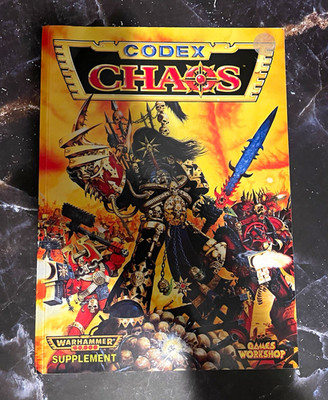 Original 1996 Codex: Chaos Supplement for Warhammer 40,000 2nd Edition