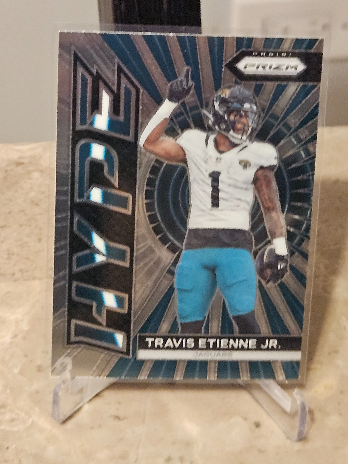 2023 NFL PANINI PRIZM TRAVIS ETIENNE JR HYPE #H-12