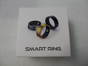 SMART RING Heart Rate Blood O2 Steps Bluetooth BRAND NEW in Box Silver Size 9