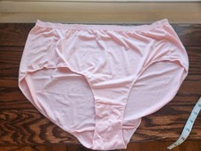 JUST MY SIZE- JMS Ultra Soft Comfort Blend 100 Cotton Briefs Color Pink Size 12