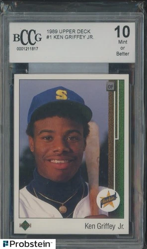 Star Ken Griffey Jr 1989 Upper Deck Star Ken Griffey Jr #2 Rookie