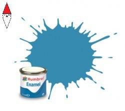 SMALTO MODELLISMO HUMBROL NO 48 MEDITERRANEAN BLUE - GLOSS - TINLET NO 1 (14ML)
