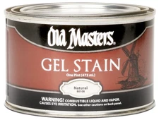 Old Masters 80108 Gel Stain Pint Natural Household Wood Paint Supplies