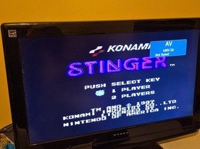 Stinger (Nintendo Entertainment System, NES, 1987) 5 Screw - Cart Only Authentic