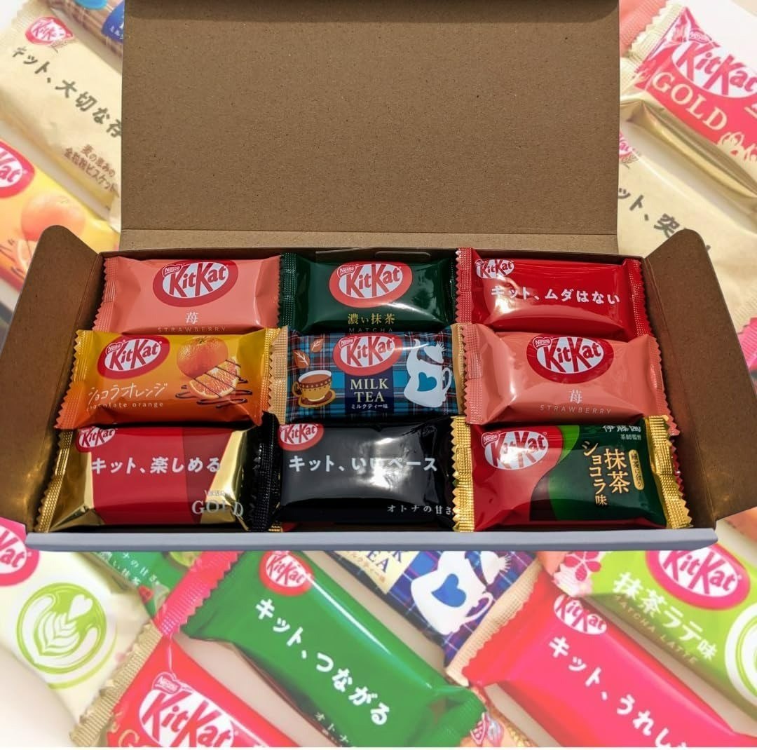 Nestlé KitKat Fresa Sabor Pastel Mini 10 Piezas × 12 Bolsas Japón YK342
