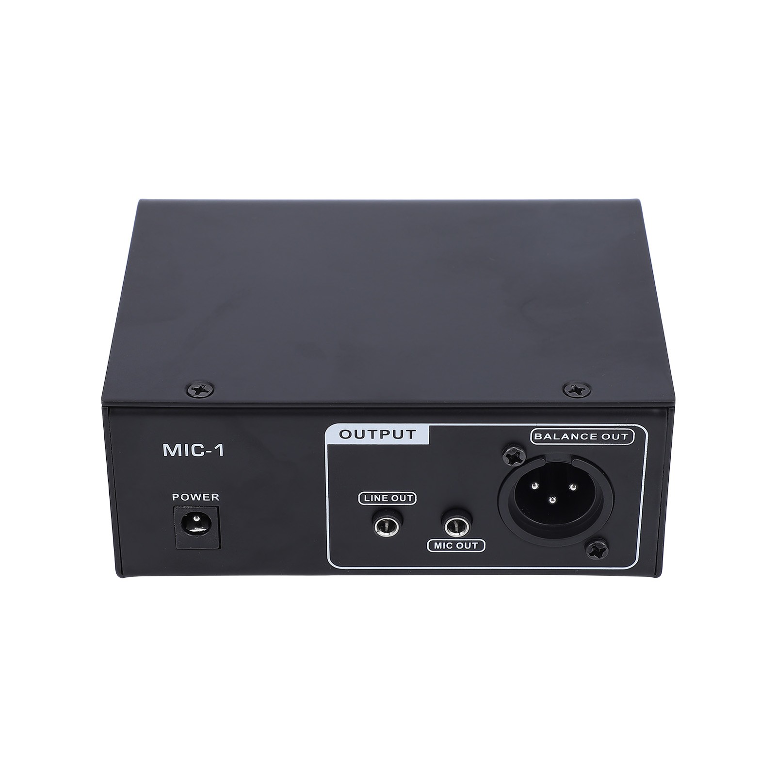 Professional 1 Channel Mic Preamp Ultra Quiet Mic Preamplifier For Recordin GRCV