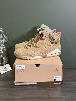 Size 11 - Jordan 6 Retro x Travis Scott Mid British Khaki