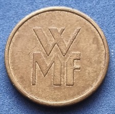 99999g1) 2-seitige Kaffee-Wertmarke / Token von WMF (17 mm!!) ... von Berlin.007