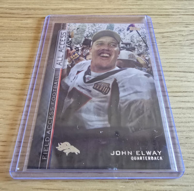 Topps 2015 Field Access All Access Insert John Elway Denver Broncos #AAA-JE