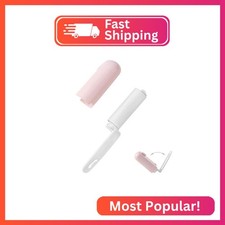 Mini Lint Roller Travel Size Cute Folding Lint Remover for Pet Hair Small Sticky