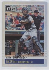 2019 Panini Donruss Retro 1985 Career Stat Line /328 Grayson Greiner #205 0l8p