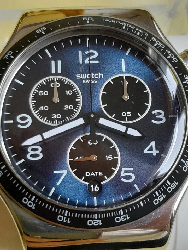 CRONOGRAFO SWATCH CHRONO YVS423G BOXENGASSE - ORIGINALE - 1^ EDIZIONE (2^ GC) - Immagine 3 di 4