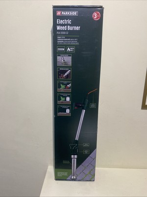 Parkside Elektrischer Unkrautbrenner Killer Langarm Stab 2000W mit Düse PUV 2000 C2