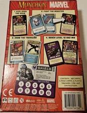 MUNCHKIN MARVEL Card Game *3-6 Players* (2016, Steve Jackson Games) 