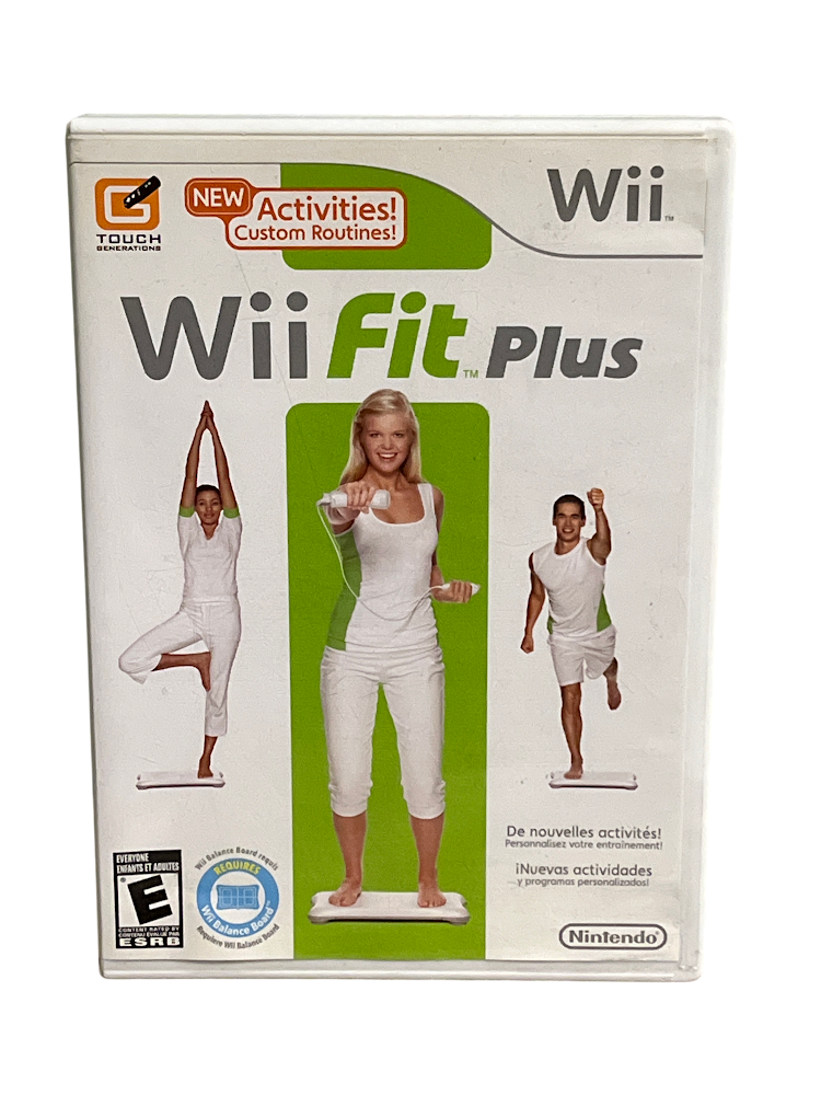 Wii Fit Plus (Nintendo Wii) Game Disc & Case - Good | eBay