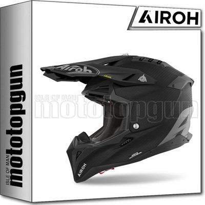 AIROH OFFROAD-HELM FÜR MOTORRAD AVIATOR 3 AV3G35 CARBON MATT XXL