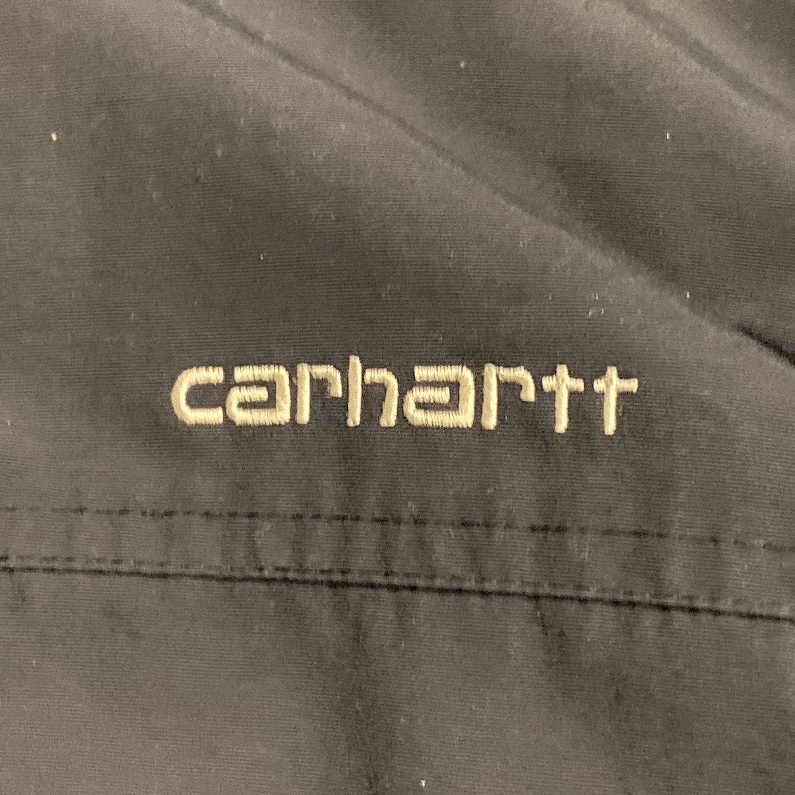 VINTAGE Y2K CARHARTT WIP HOODED SAIL JACKET  BLANKET LINNED SIZE MEDIUM image 3