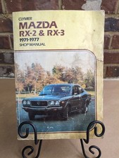 Mazda RX-2 RX-3 1971-1977 Shop Repair Service Manual Wiring Diagram Engine Guide