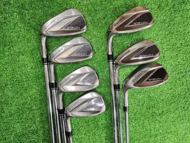 TaylorMade STEALTH Iron Set 7pcs 6-PW, AW, SW KBS MAX MT85 JP Flex