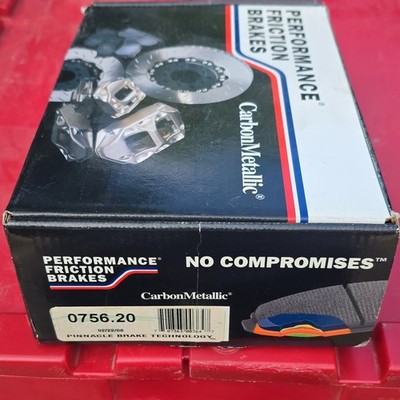 Performance Friction 0756.20 CarbonMetallic Brake Pad Set
