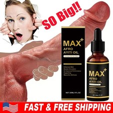 Max Afro Ayiti Oil Herbal Oil for Man Enhances Male Boosts Circulation US