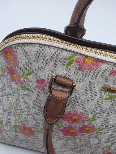 Michael Kors Daisy Print Cidny Medium Shoulder Handbag Tote Pre-owned - Picture 13 of 21