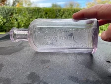 L. BLUMAUER & CO. PHARMACISTS PORTLAND, OREGON OLD DRUG STORE BOTTLE