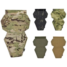 Two-section Laser-cut Molle Groin Protector for Plate Carrier Tactical Vest
