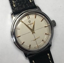 Great Vintage Watch OMEGA Genève cal.267 Sector Dial  17 Jewels Jumbo Case 40mm!