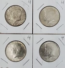 1967 Kennedy Half Dollar 4 Coin Lot. Lot#4
