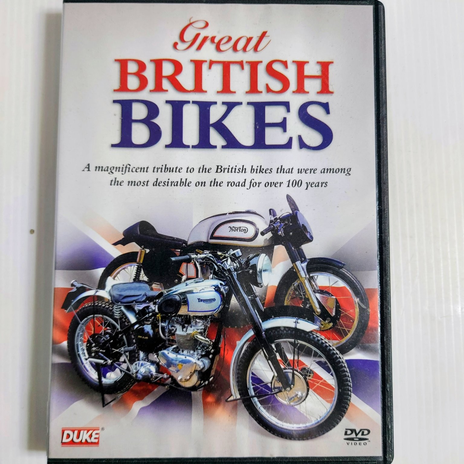 Great British Bikes DVD 2009 Motorcycle Documentary Triumph Norton BSA PAL