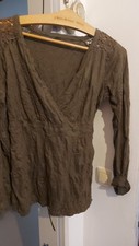 Longshirt Gr 42 Khaki