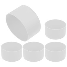 5pcs Silicone Bottle Bottom Covers Boots for Water Bottle Insulation