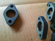 LAVERDA 100 EPOCA DISTANZIALE BACHELITE PER CARBURATORE Ø 18 (NUOVO VEDI MISURE)