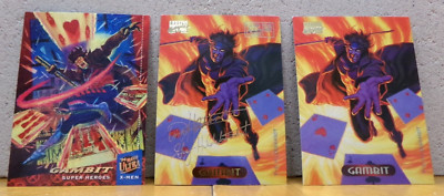 VINTAGE COOL MARVEL CARDS BUY 2 GET 1 FREE X-MEN GAMBIT INCLUDES CHASE VARIANT